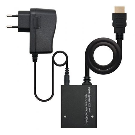 Duplicador hdmi nanocable 10.25.3502 hdmi macho 2 Depau